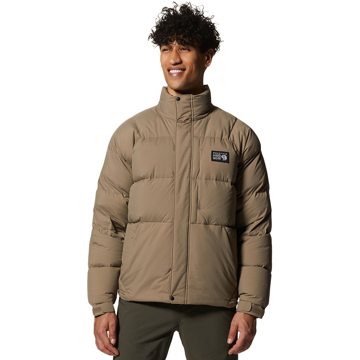 Mountain Hardwear Men's Nevadan Down Jacket in Trail Dust - Size: XL