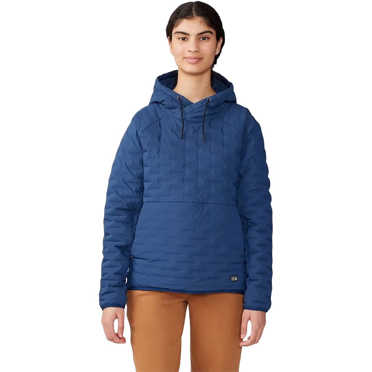 Mountain Hardwear Mountain Hardwear Women's Stretchdown Light Pullover Hoodie in Outer Dark - Size: Large - $155.99 at Steep and Cheap