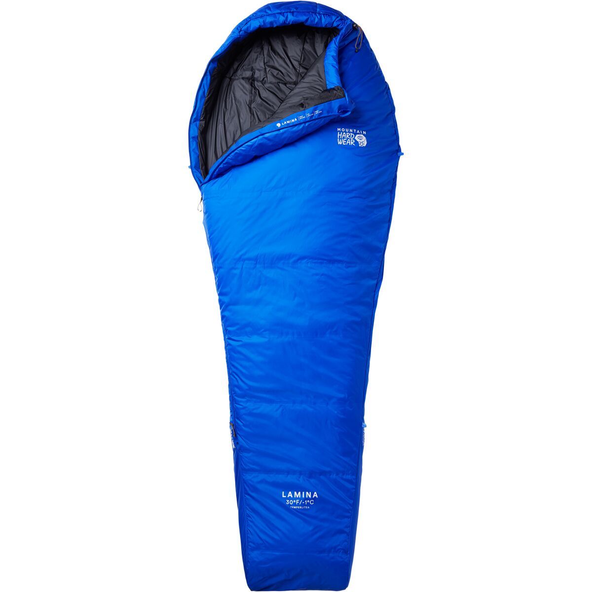 Mountain Hardwear Lamina 30F Sleeping Bag in Bright Island Blue - Size: Regular/Left Zip