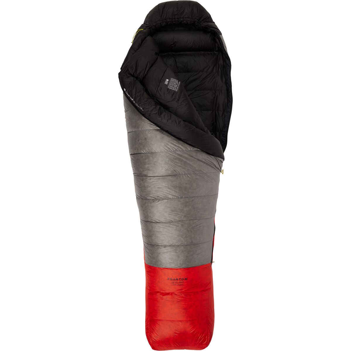 Mountain Hardwear Phantom 15 Sleeping Bag: 15F Down in Glacial - Size: Regular/Right Zip