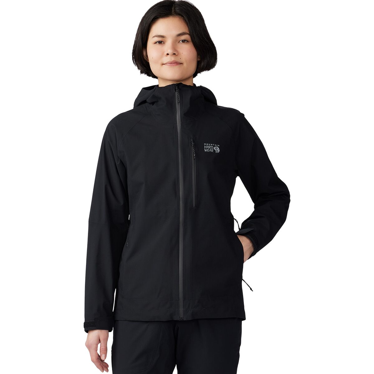 Mountain Hardwear Mountain Hardwear Women's Stretch Ozonic Jacket in Black - Size: Small - $103.50 at SteepandCheap.com