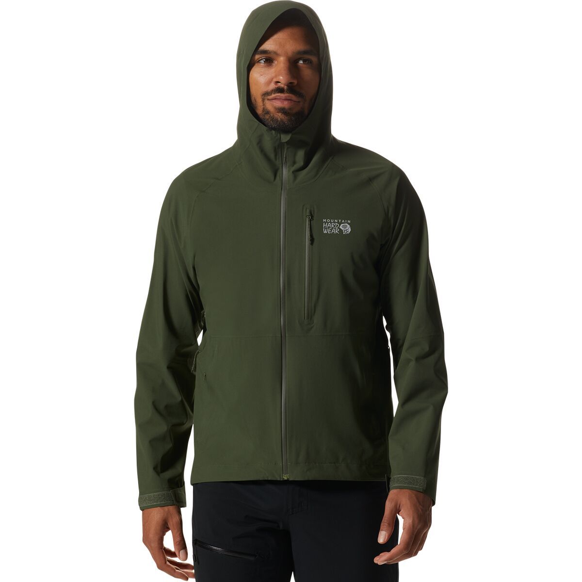 Mountain Hardwear Men's Stretch Ozonic Jacket in Bright Olive - Size: XL