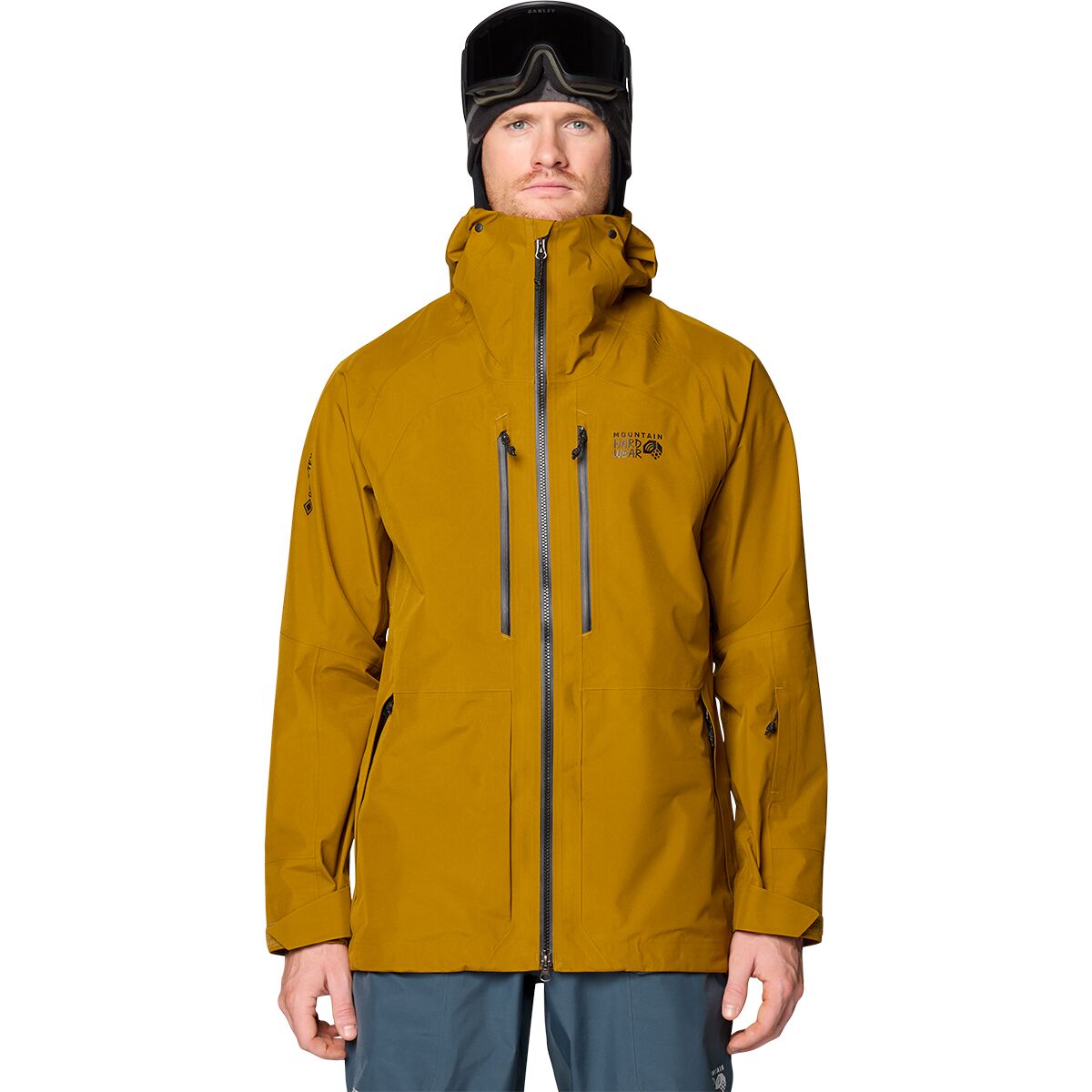 Mountain Hardwear Men's Boundary Ridge GORE-TEX 3L Jacket in Olive Gold - Size: XL