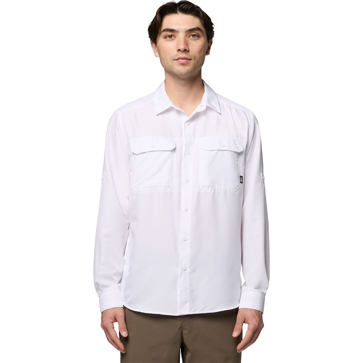 Mountain Hardwear Mountain Hardwear Men's Canyon Long-Sleeve Shirt in White - Size: XXL - $44.99 at SteepandCheap.com
