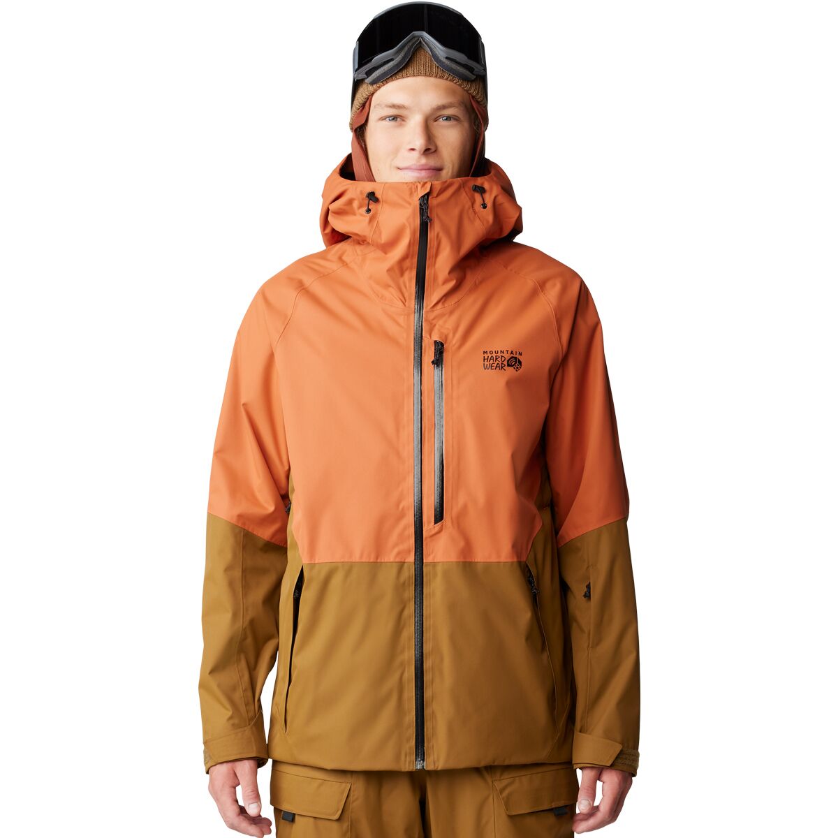 Mountain Hardwear Men's Firefall Jacket in Raw Carnelian / Golden Brown - Size: XL