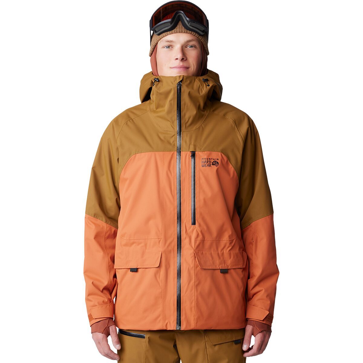 Mountain Hardwear Men's Firefall Insulated Jacket in Raw Carnelian / Golden Brown - Size: XL