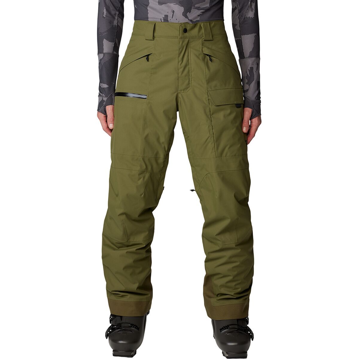 Mountain Hardwear Men's Firefall Insulated Pant in Combat Green - Size: M/Regular