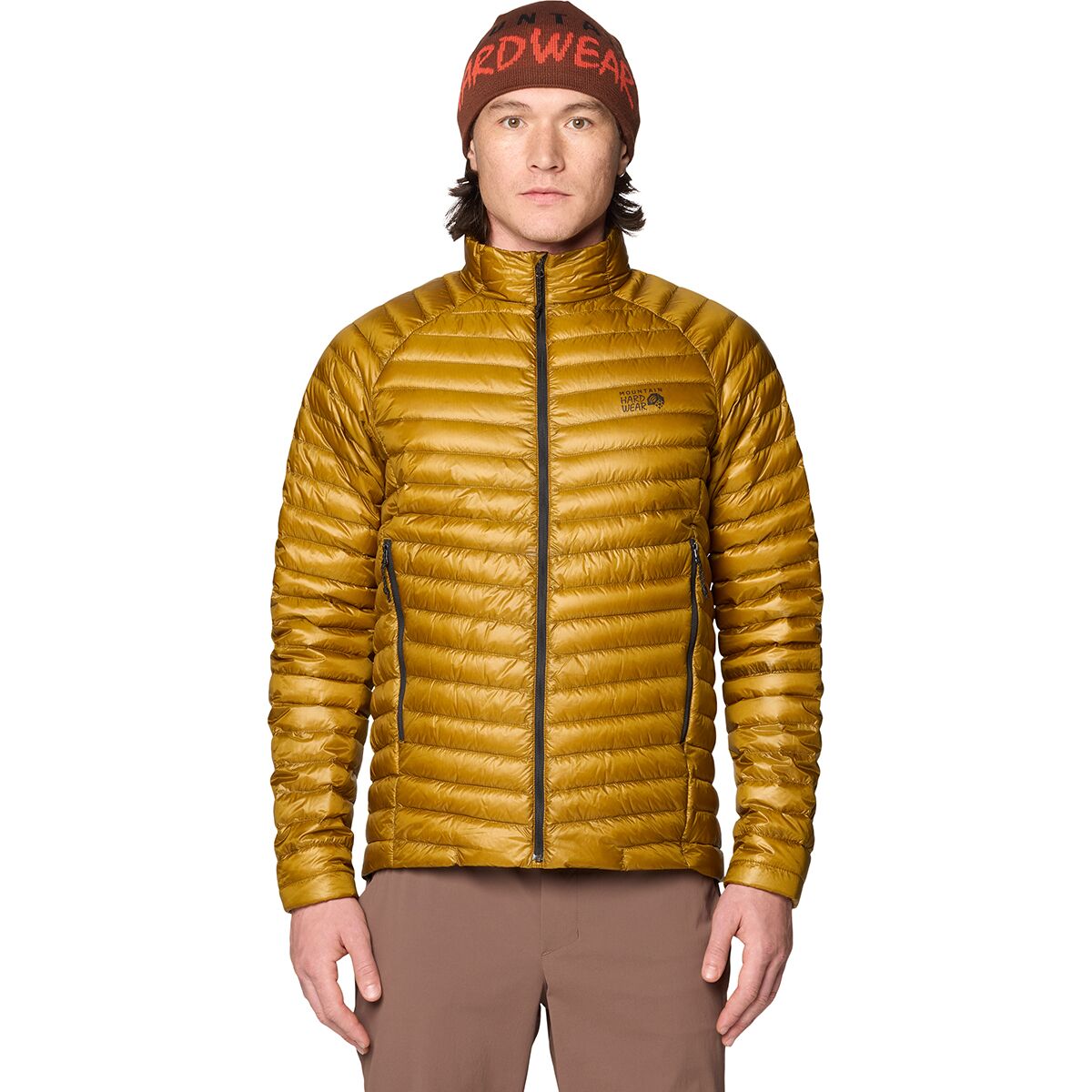 Mountain Hardwear Men's Ghost Whisperer Jacket in Olive Gold - Size: Small