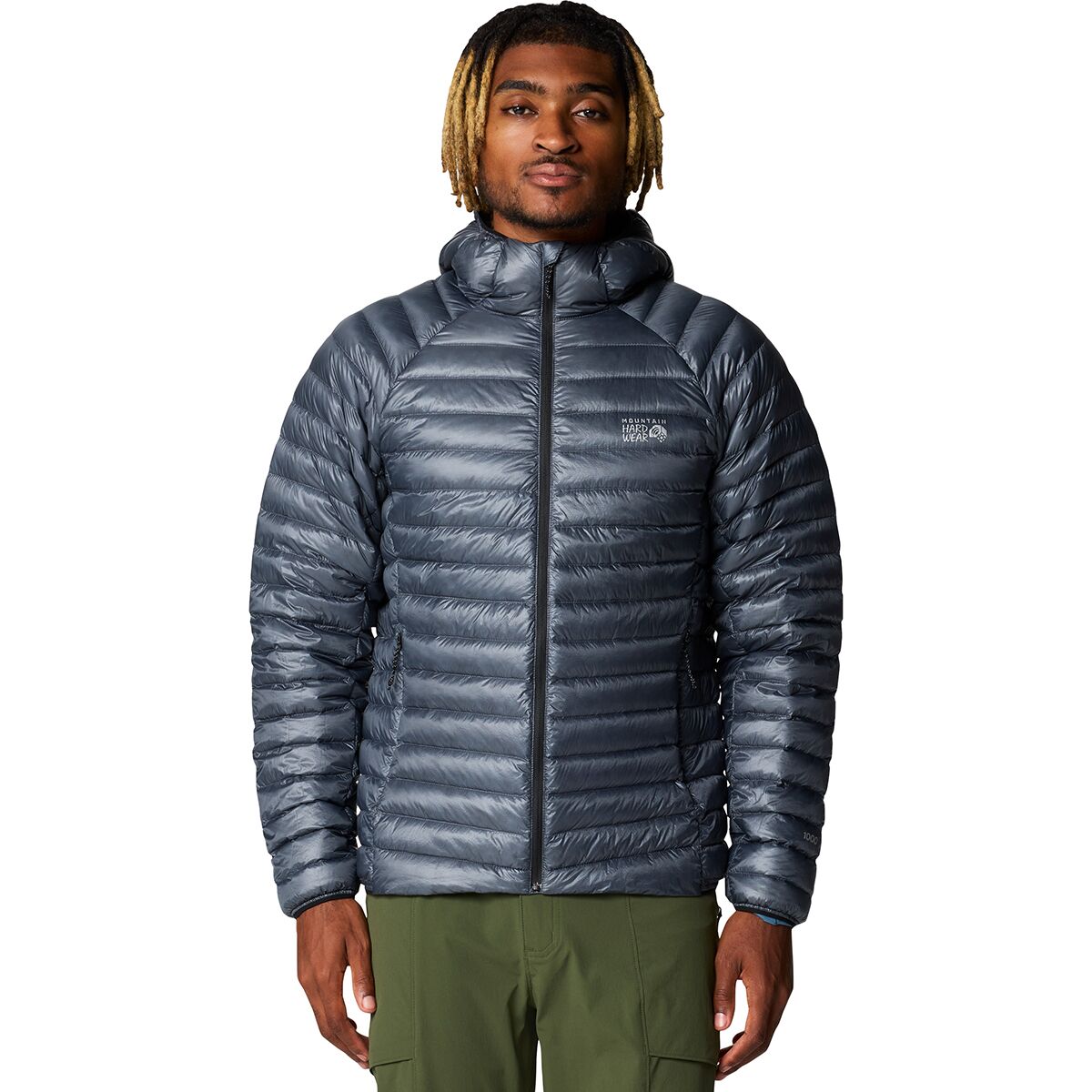 Mountain Hardwear Mountain Hardwear Men's Ghost Whisperer UL Jacket in Blue Slate - Size: Large - $363.74 at Steep and Cheap