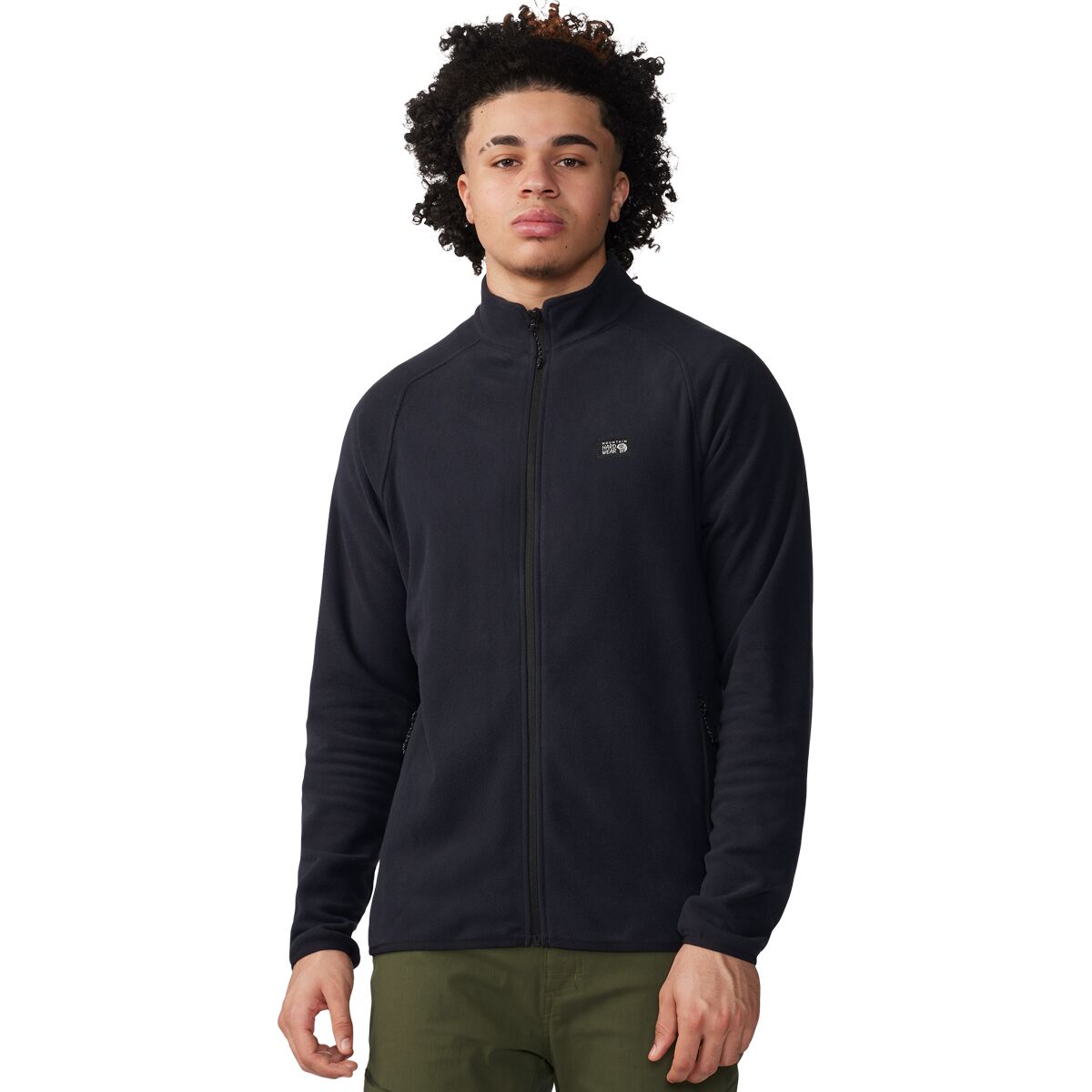 Mountain Hardwear Mountain Hardwear Men's Microchill Full-Zip Jacket in Black - Size: XL - $52.50 at SteepandCheap.com