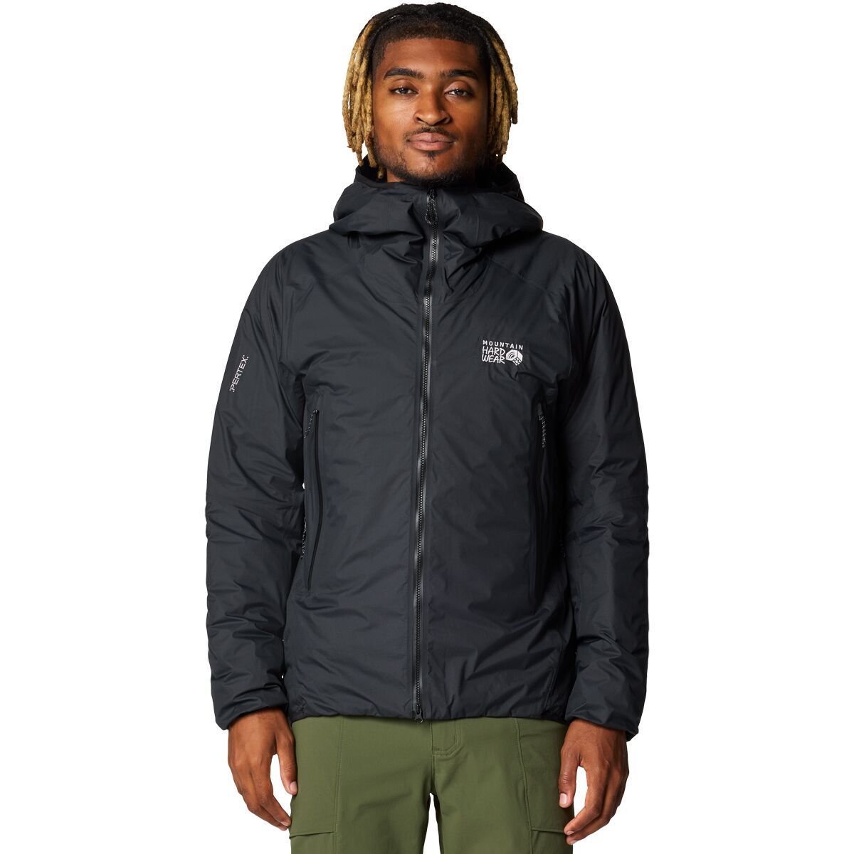 Mountain Hardwear Men's Storm Whisperer Insulated Jacket in Raw Carnelian - Size: XL