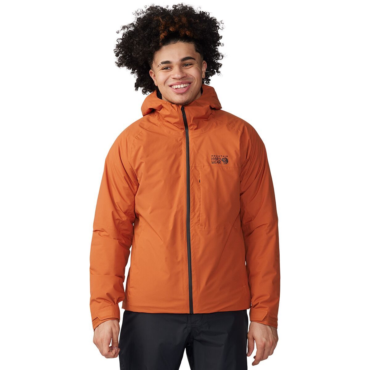 Mountain Hardwear Men's Stretch Ozonic Insulated Jacket in Raw Carnelian - Size: XL