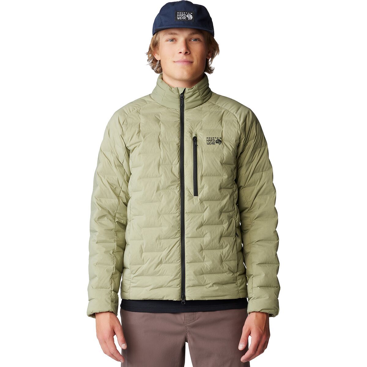 Mountain Hardwear Men's StretchDown Jacket in Dark Caspian - Size: XXL