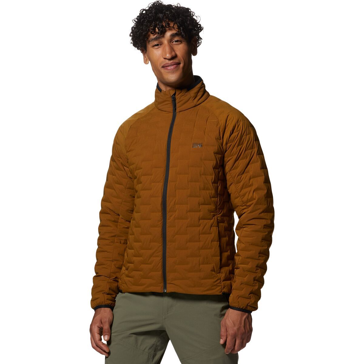 Mountain Hardwear Men's Stretchdown Light Jacket in Volcanic Heather - Size: Large