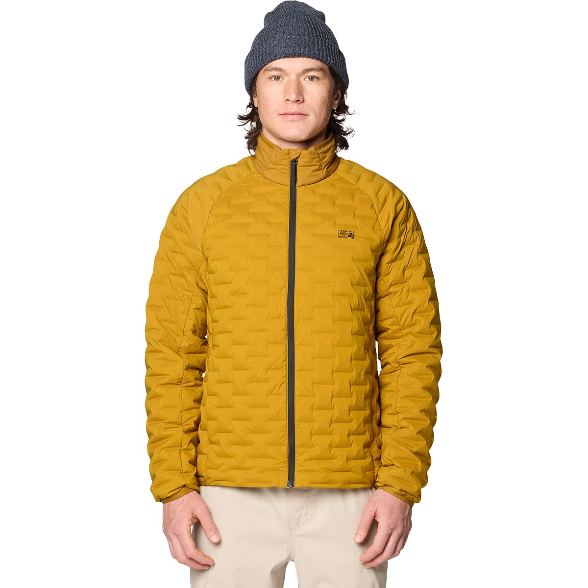 Mountain Hardwear Mountain Hardwear Men's Stretchdown Light Jacket in Olive Gold - Size: XL - $185.99 at SteepandCheap.com