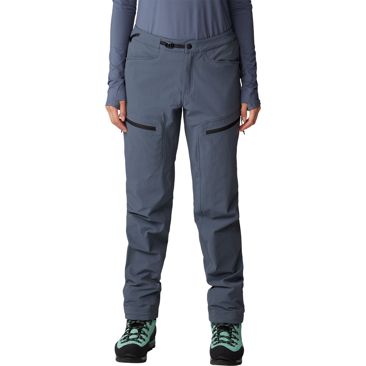 Mountain Hardwear Women's Chockstone Alpine Pant in Blue Slate - Size: XS/Regular