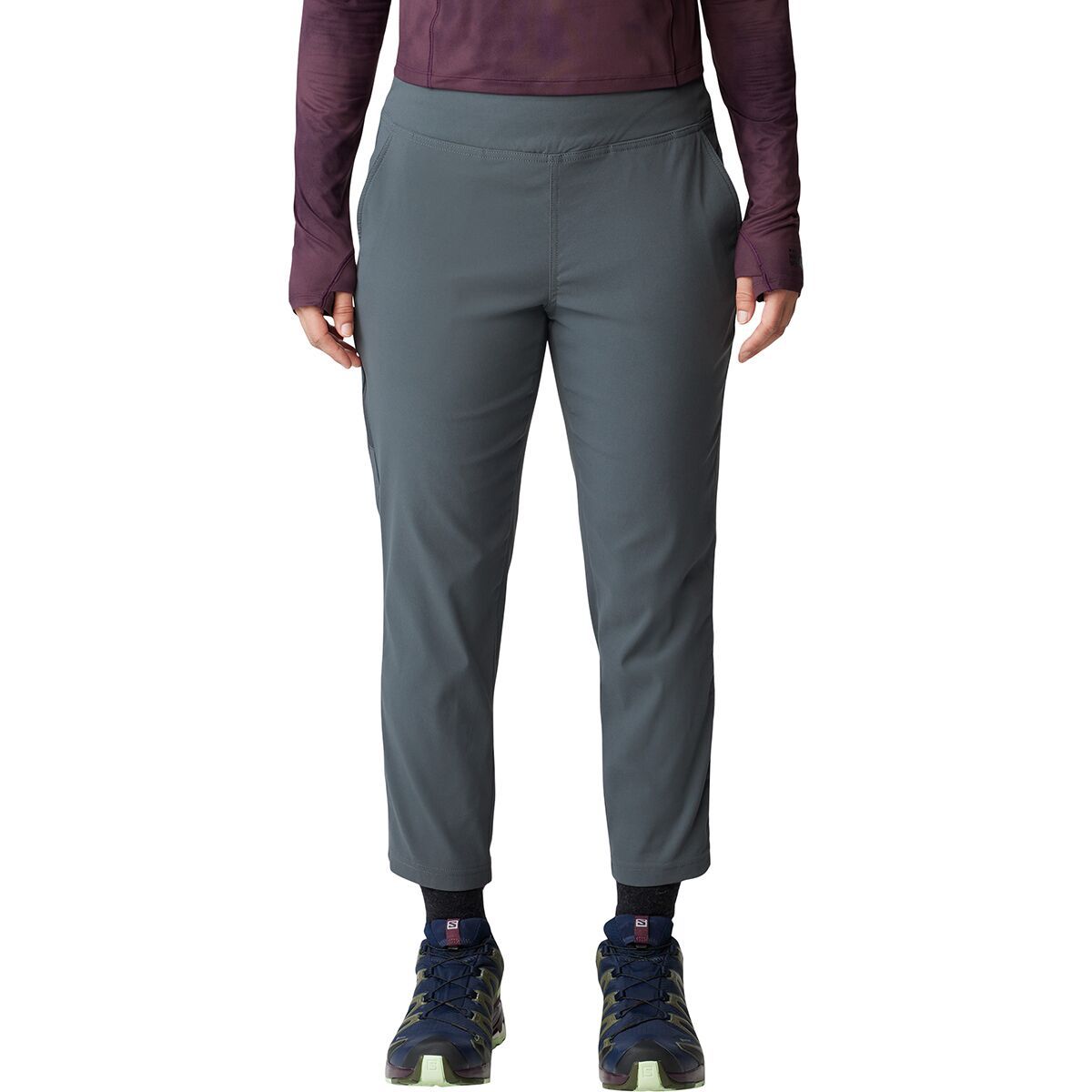 Mountain Hardwear Women's Dynama Crop Pant in Volcanic - Size: XL/Regular