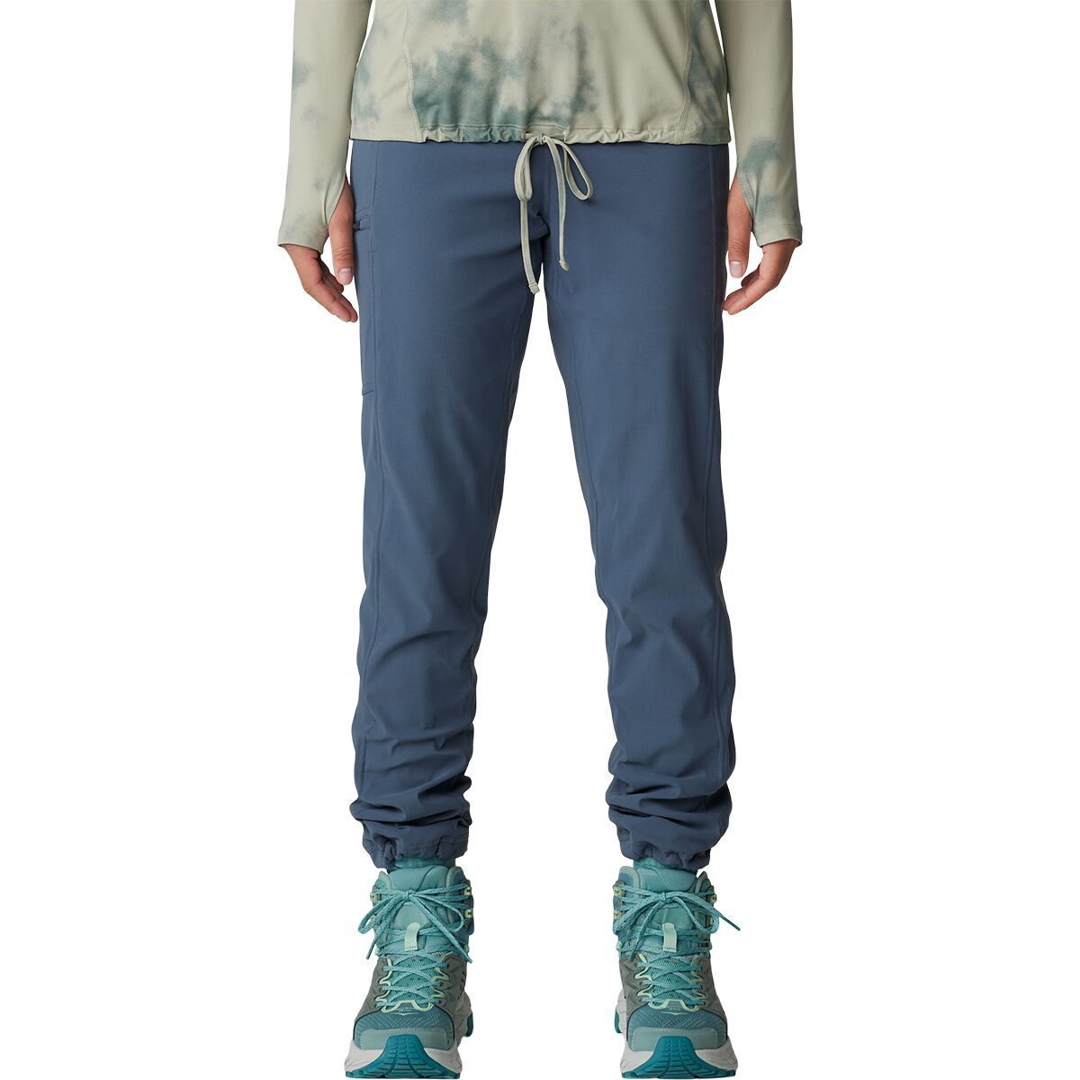 Mountain Hardwear Women's Dynama High Rise Lined Pant in Montauk Blue - Size: L/Regular