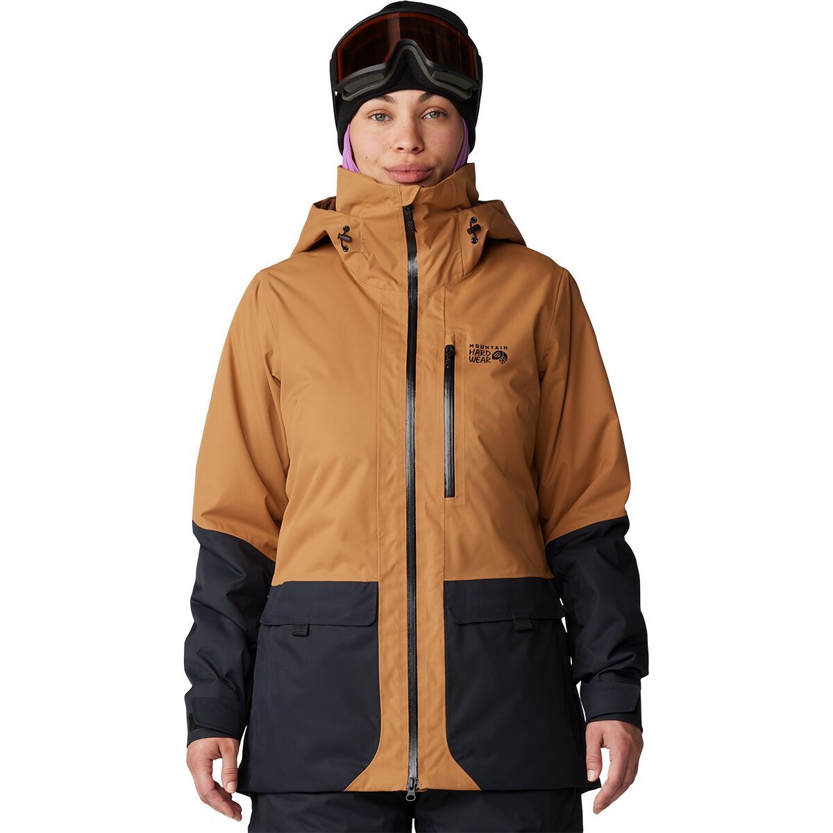 Mountain Hardwear Women's Firefall Insulated Parka in Copper Clay / Black - Size: XS