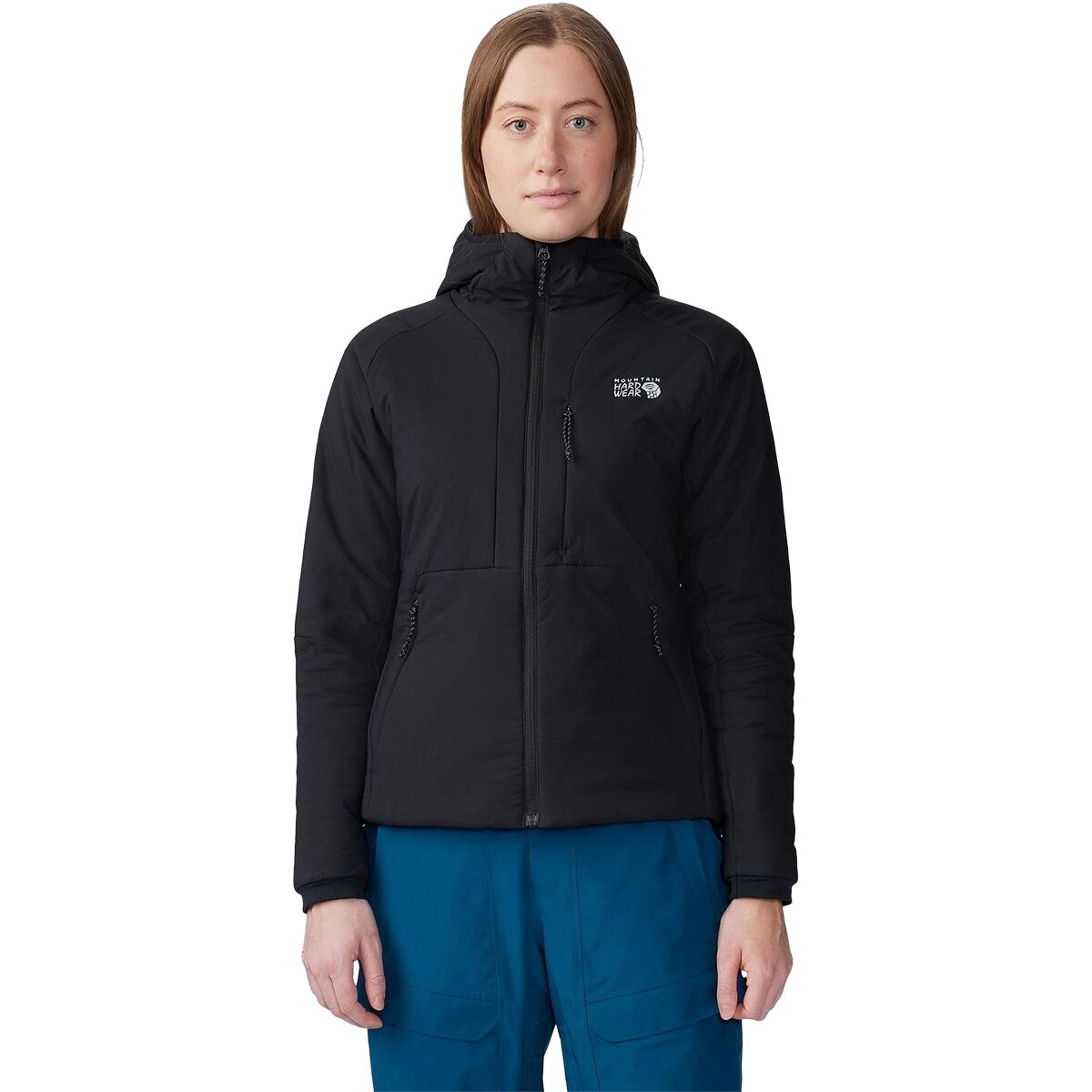 Mountain Hardwear Women's Kor Stasis Hoodie in Black - Size: XL
