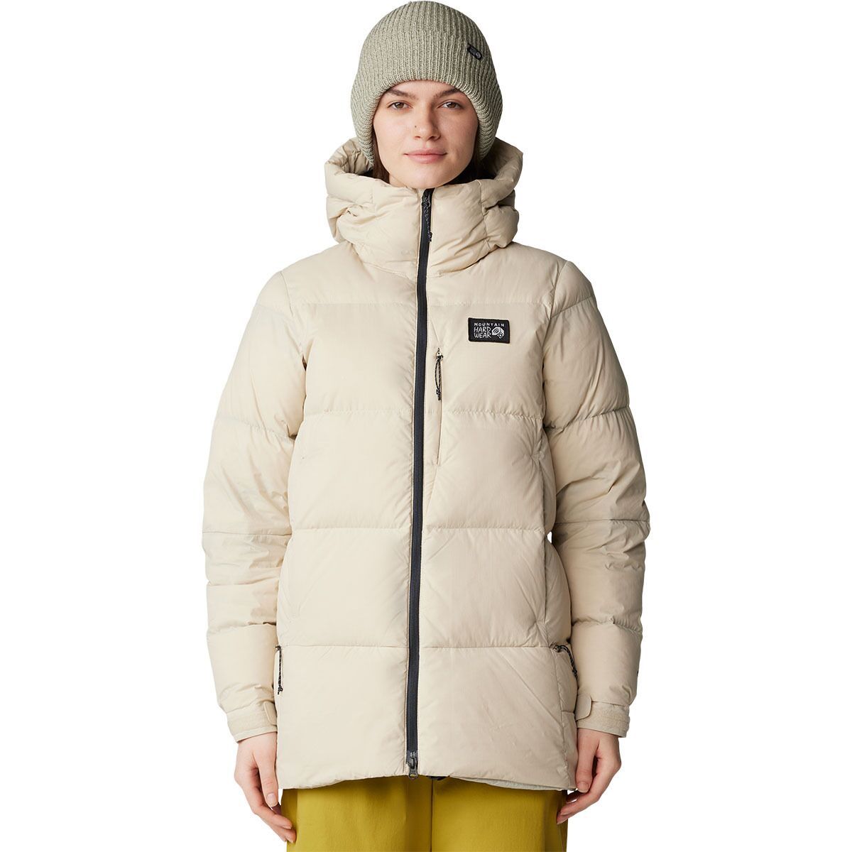 Mountain Hardwear Women's Nevadan Down Parka in Wild Oyster - Size: Small