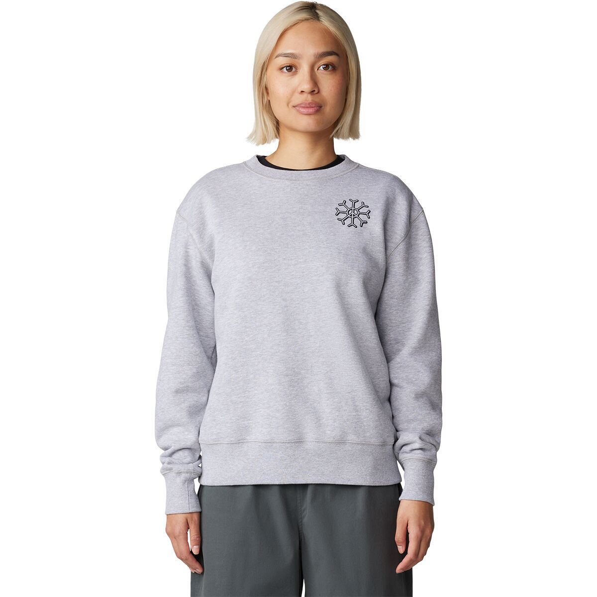 Mountain Hardwear Women's Peace Crew Sweatshirt in Black - Size: XS