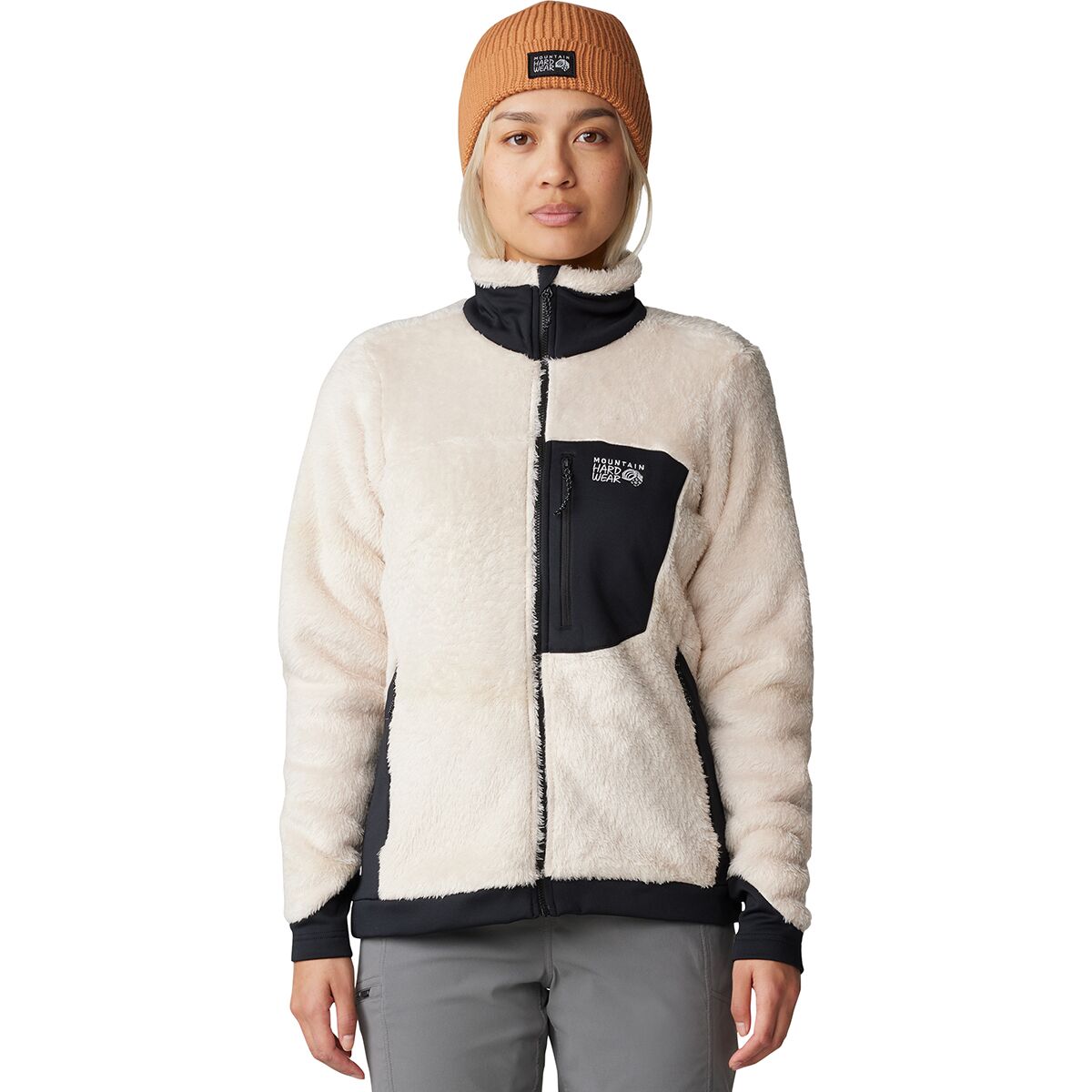 Mountain Hardwear Mountain Hardwear Women's Polartec High Loft Jacket in Talc - Size: Medium - $113.74 at Steep and Cheap
