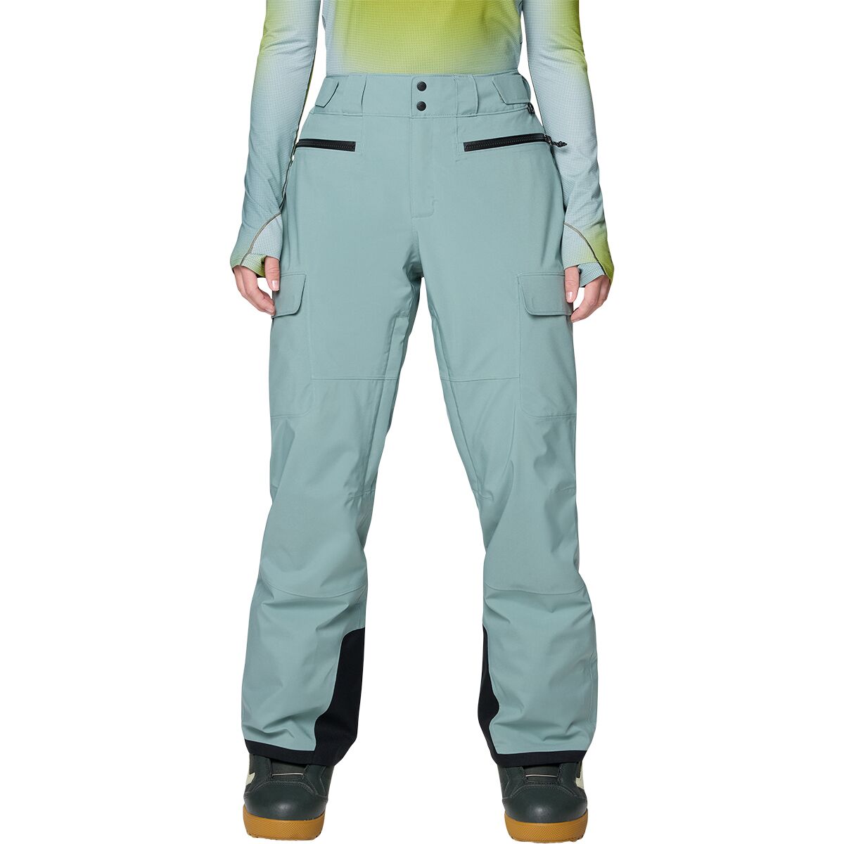 Mountain Hardwear Women's Powder Maven Pant in Blue Sage - Size: XL/Short