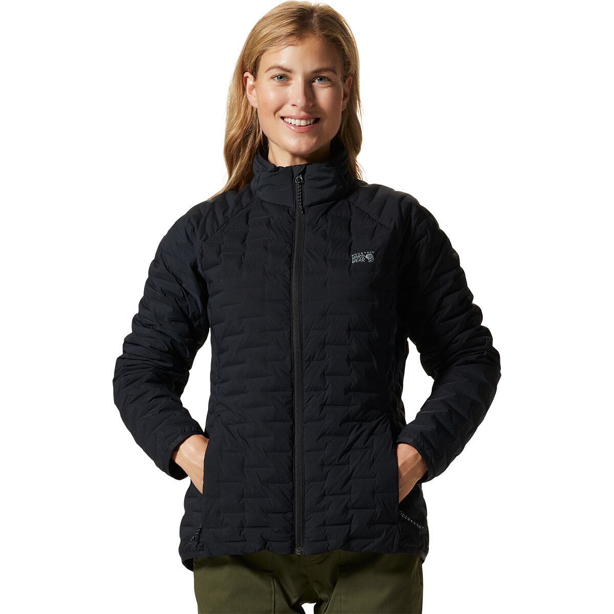 Mountain Hardwear Women's Stretchdown Light Jacket in Black - Size: XS