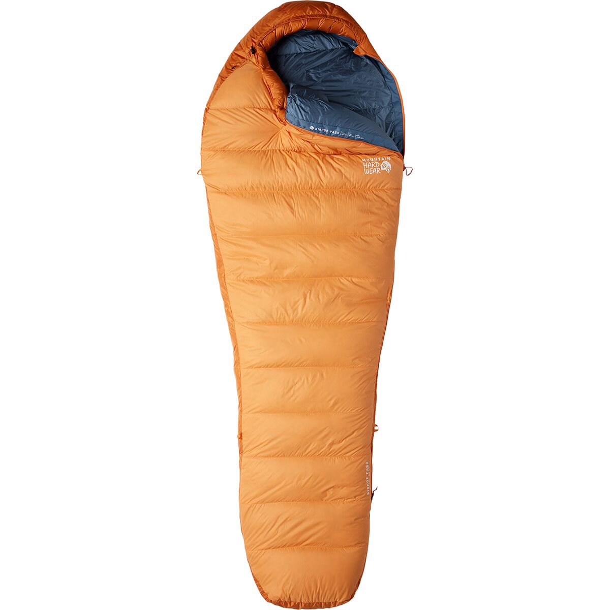 Mountain Hardwear Bishop Pass Sleeping Bag: 0F Down in Hale Orange - Size: Regular/Left Zip
