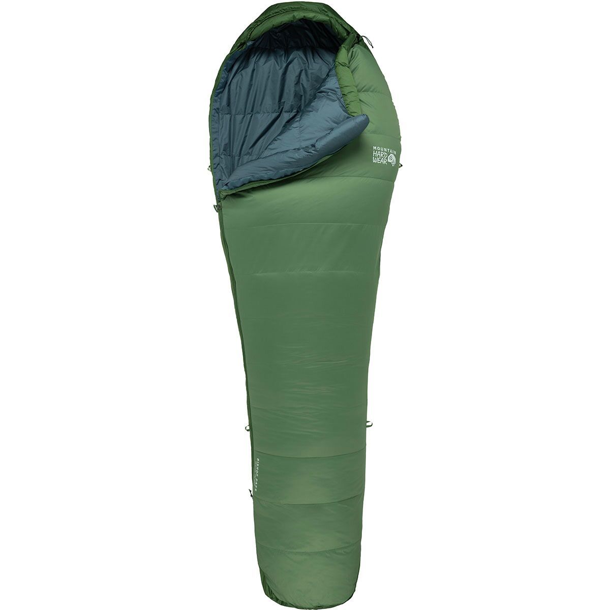Mountain Hardwear Bishop Pass Sleeping Bag: 30F Down in Fernwood - Size: Regular/Left Zip