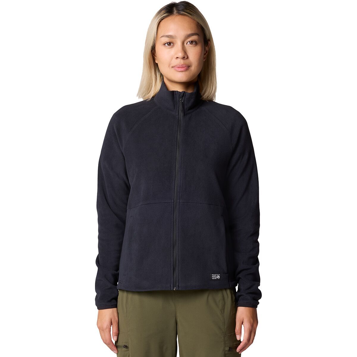 Mountain Hardwear Women's Oakoram Fleece Full-Zip Jacket in Black - Size: XL