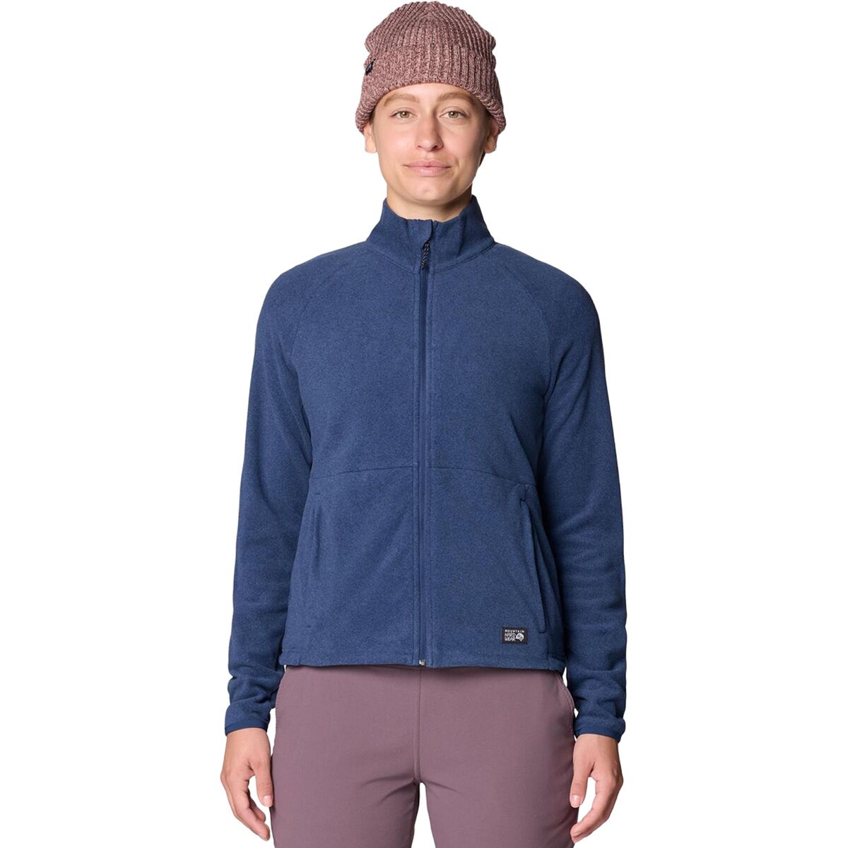 Mountain Hardwear Mountain Hardwear Women's Oakoram Fleece Full-Zip Jacket in Outer Dark Heather - Size: Small - $46.74 at Steep and Cheap