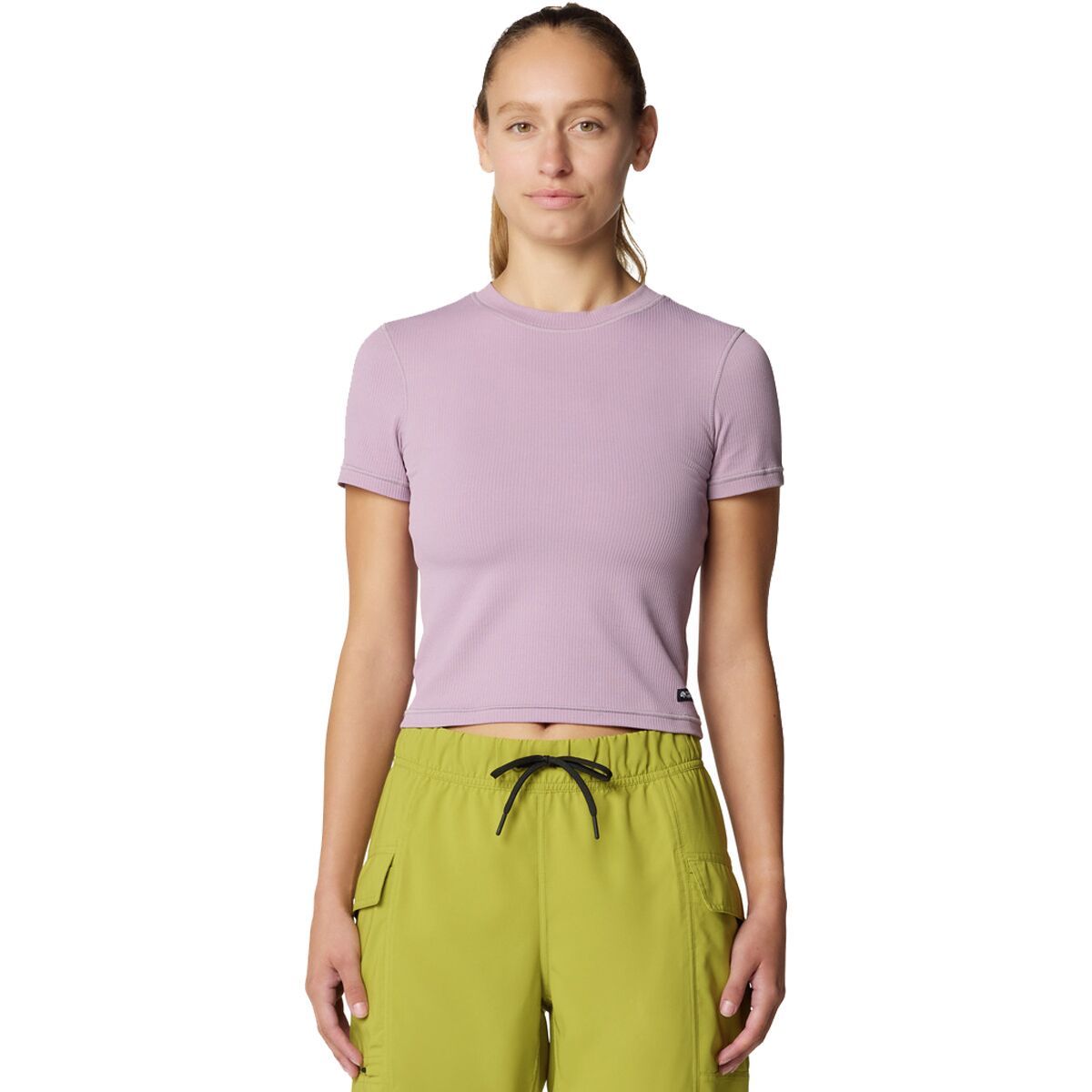 Mountain Hardwear Women's Peak Knit Short-Sleeve Top in Fleurs - Size: XL