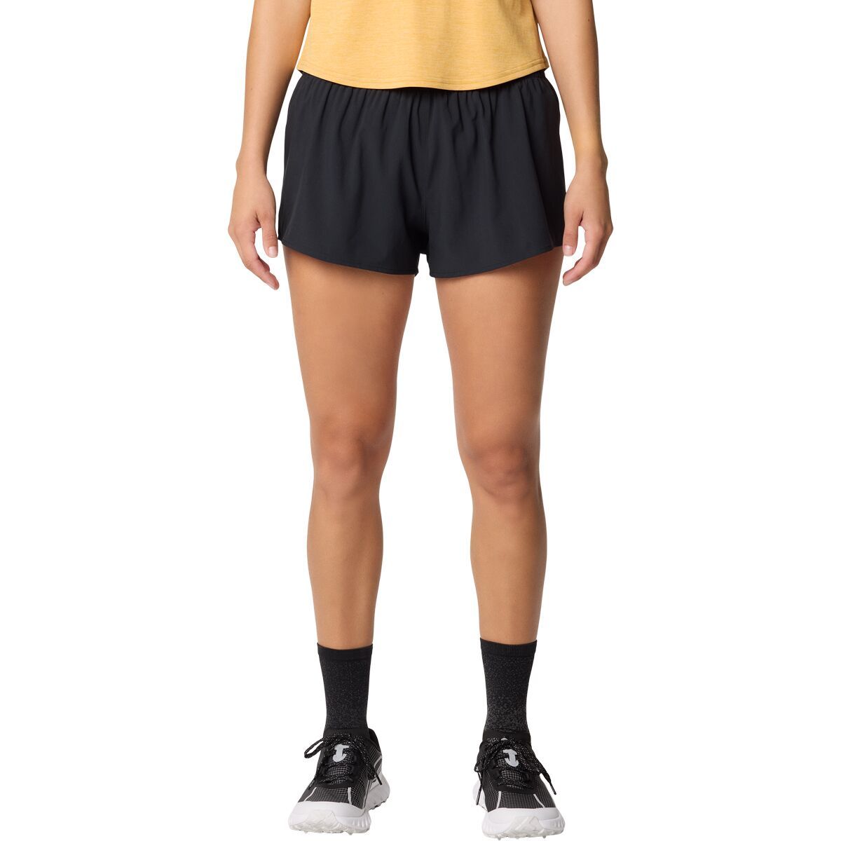 Mountain Hardwear Women's Shade Lite 4in Short in Black - Size: L/Regular
