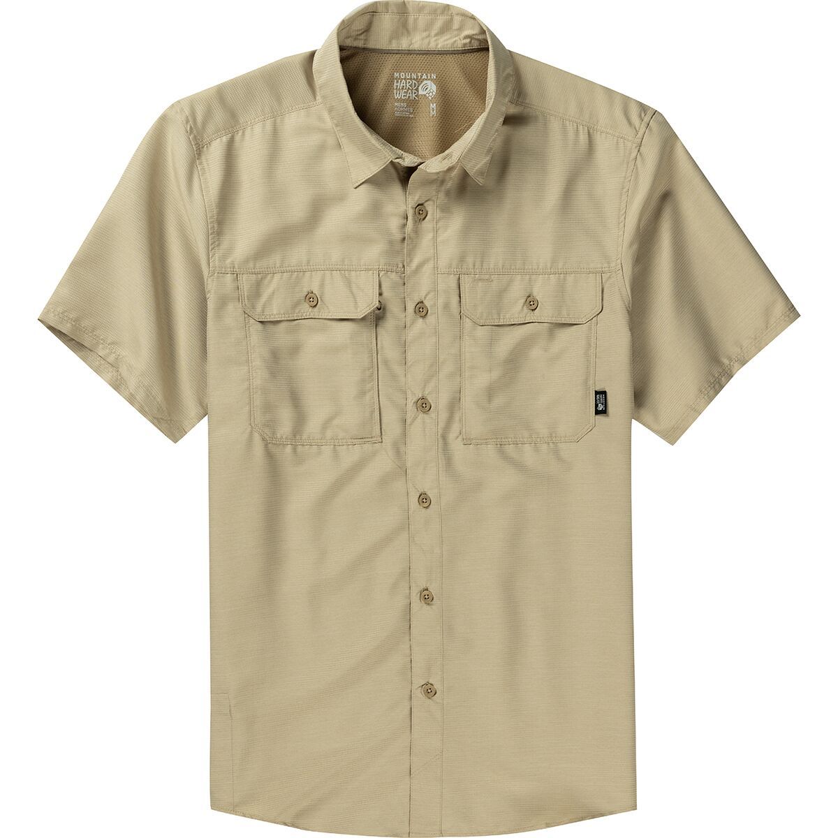 Mountain Hardwear Men's Canyon Short-Sleeve Shirt in Moab Tan - Size: Medium