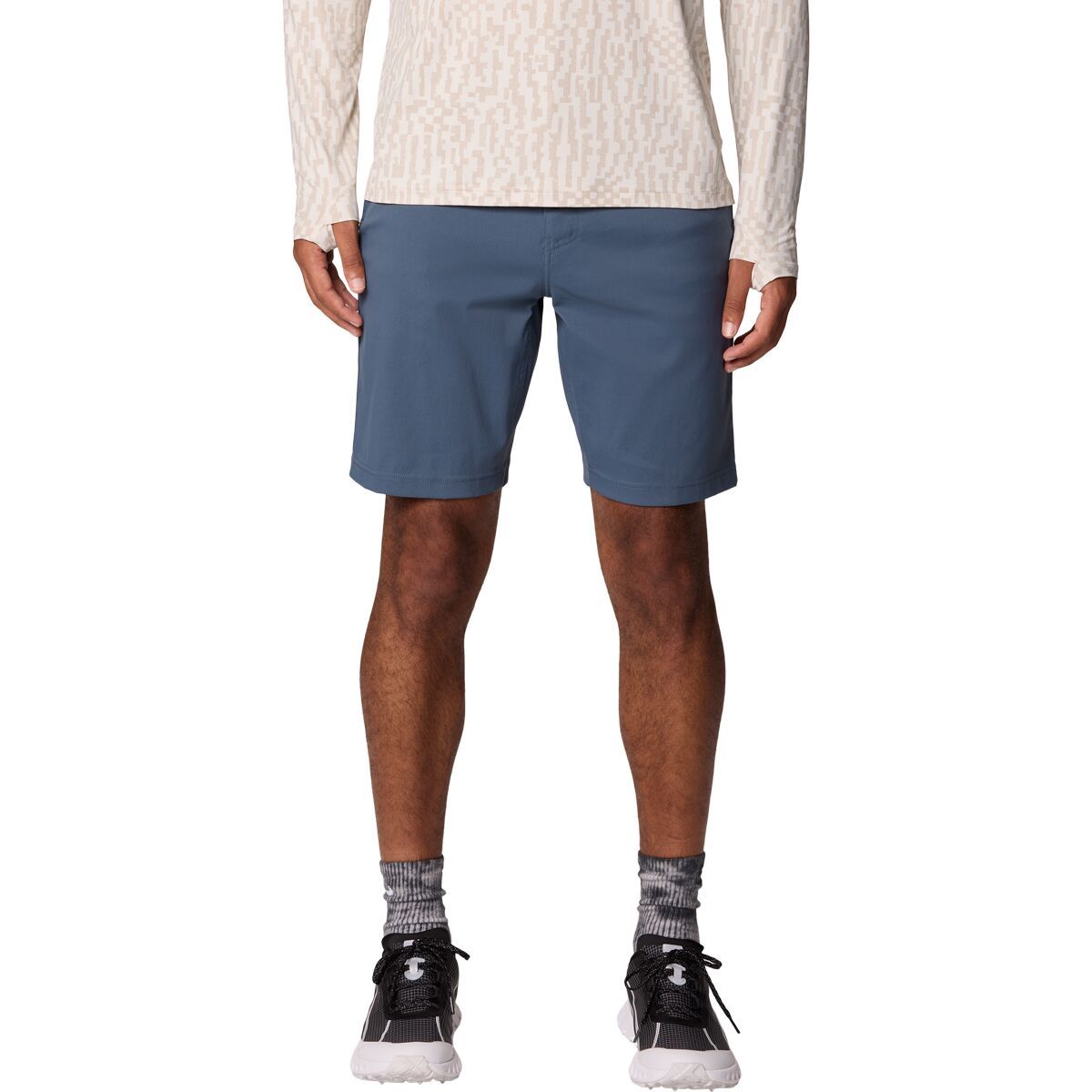 Mountain Hardwear Men's Hardwear AP Active Crossover 9in Short in Moon Blue - Size: 30