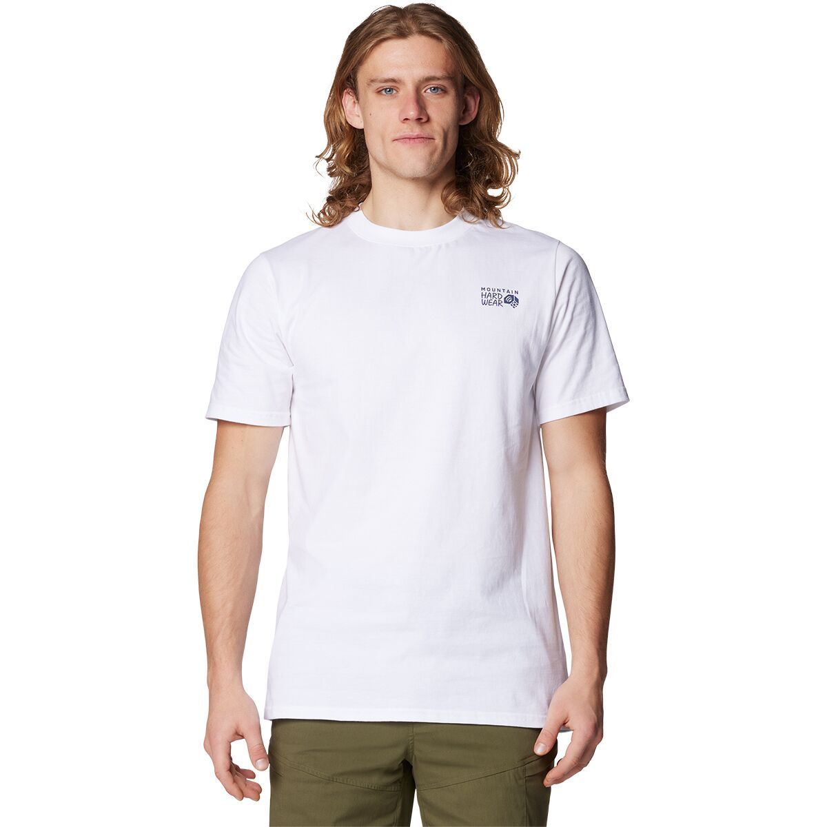 Mountain Hardwear Men's Mountain Sunset Short-Sleeve T-Shirt in White - Size: XL