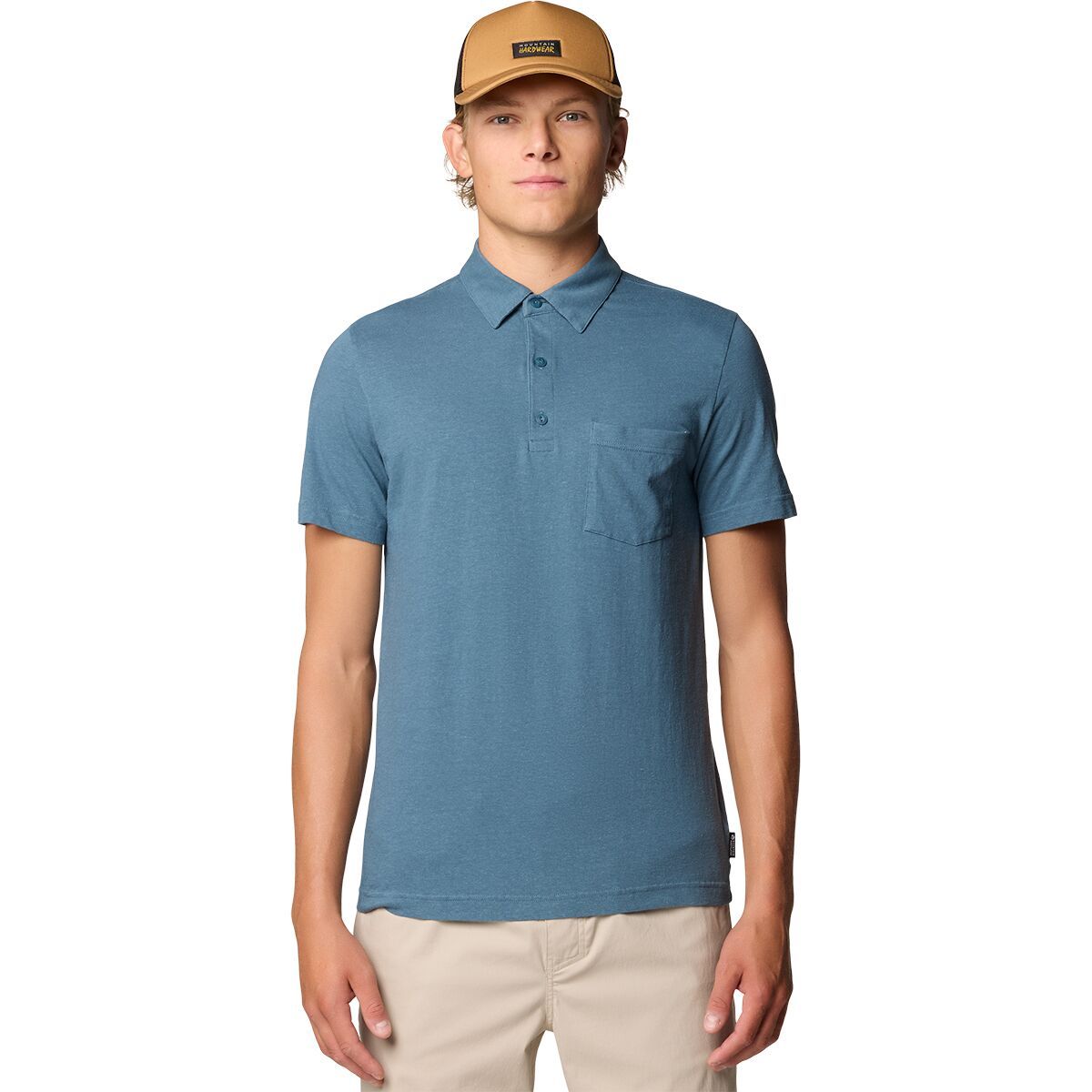Mountain Hardwear Men's On Edge Polo Shirt in Adriatic Blue - Size: XL