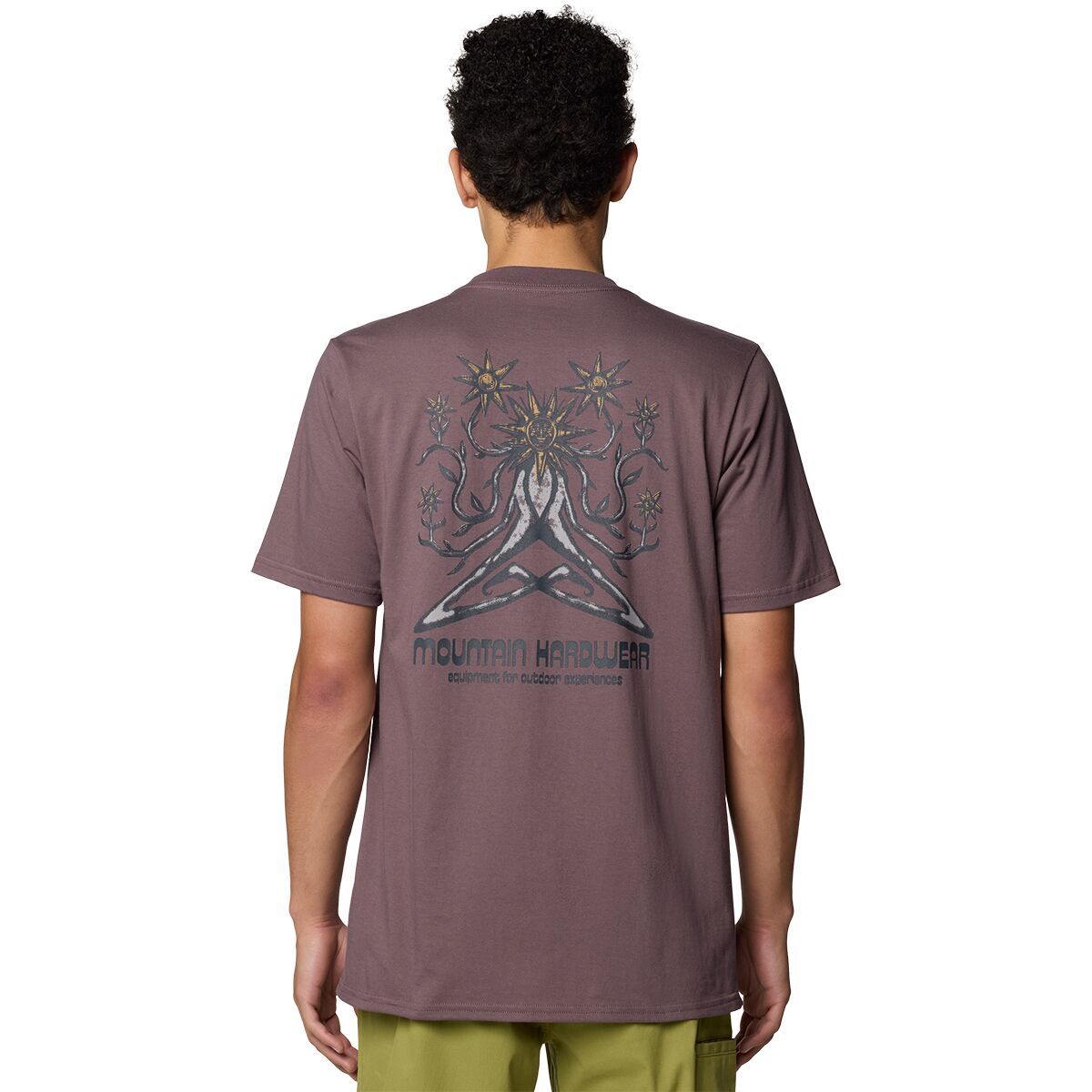 Mountain Hardwear Men's Sun Friend Short-Sleeve Shirt in Warm Ash - Size: XL
