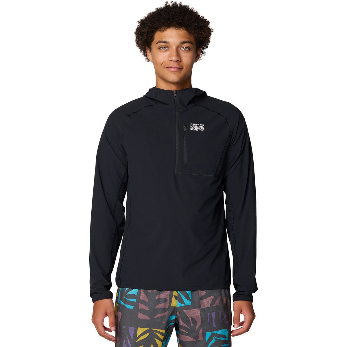 Mountain Hardwear Men's Sunshield Hoodie in Black - Size: Large