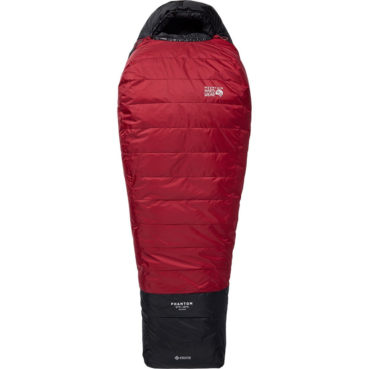 Mountain Hardwear Phantom GORE-TEX Sleeping Bag: 0F Down in Alpine Red - Size: RegularxLH