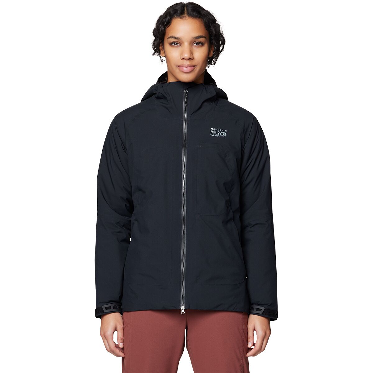 Mountain Hardwear Women's Stretch Ozonic Insulated Jacket in Black - Size: XS