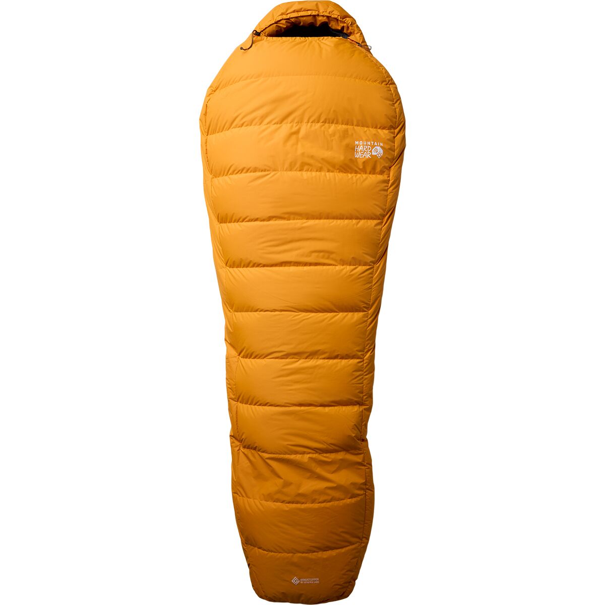Mountain Hardwear Bishop Pass Windstopper Sleeping Bag: -15F Down in Fresh Apricot - Size: Regular/Left Zip