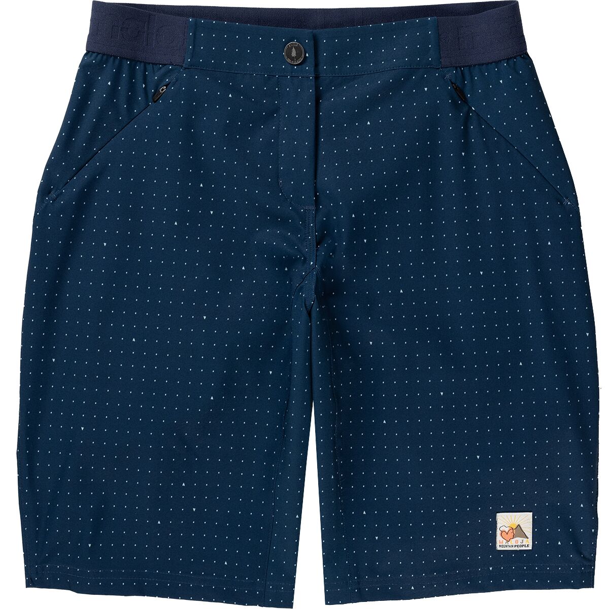 Maloja Maloja Women's AnemonaM Printed Mountain Bike Short in Midnight Dotgrid - Size: XL - $57.48 at Steep and Cheap