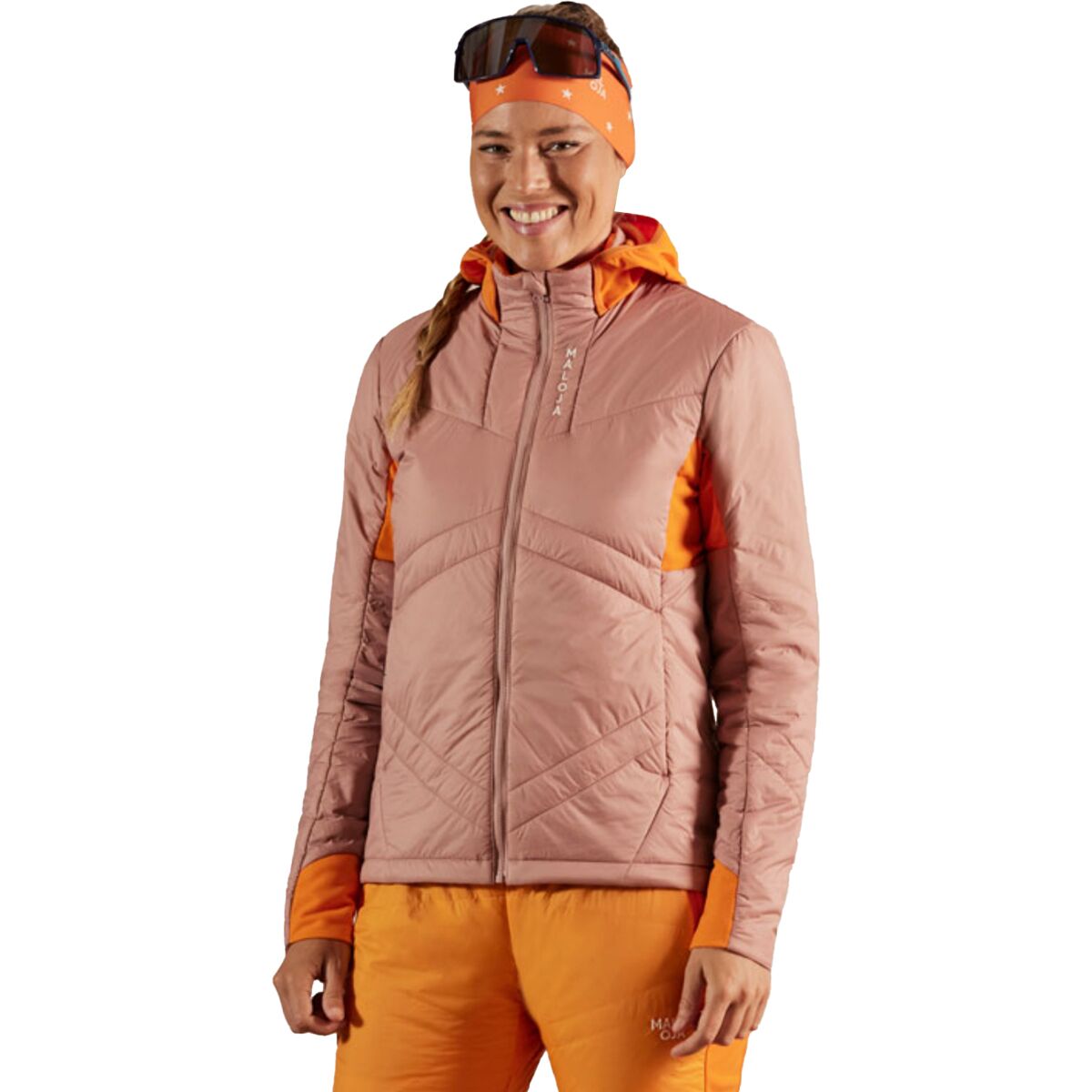 Maloja Women's TrevisoM Jacket in Mauve Multi - Size: Large