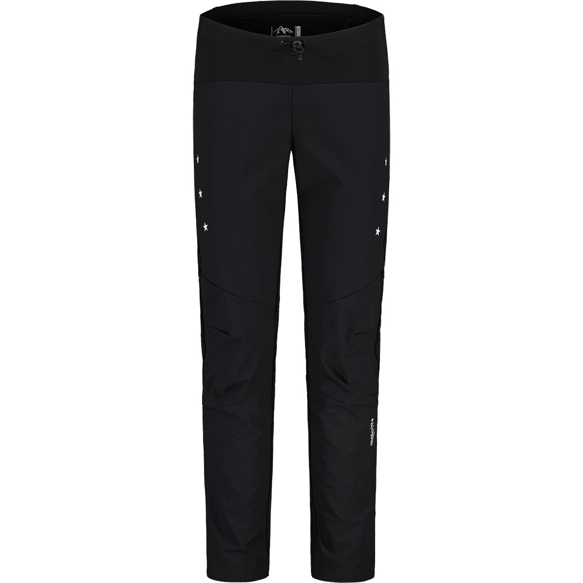 Maloja Women's NaninaM Nordic Hybrid Softshell Pant in Deep Black - Size: XS/Regular