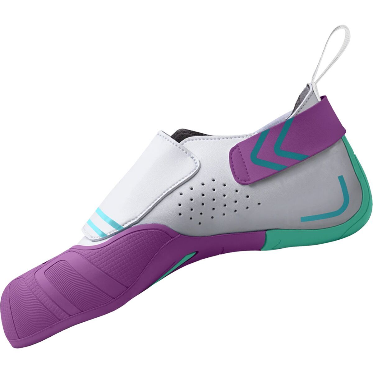 Mad Rock Mad Monkey III Climbing Shoe - Kids' in White / Grape / Teal Blue - Size: 11