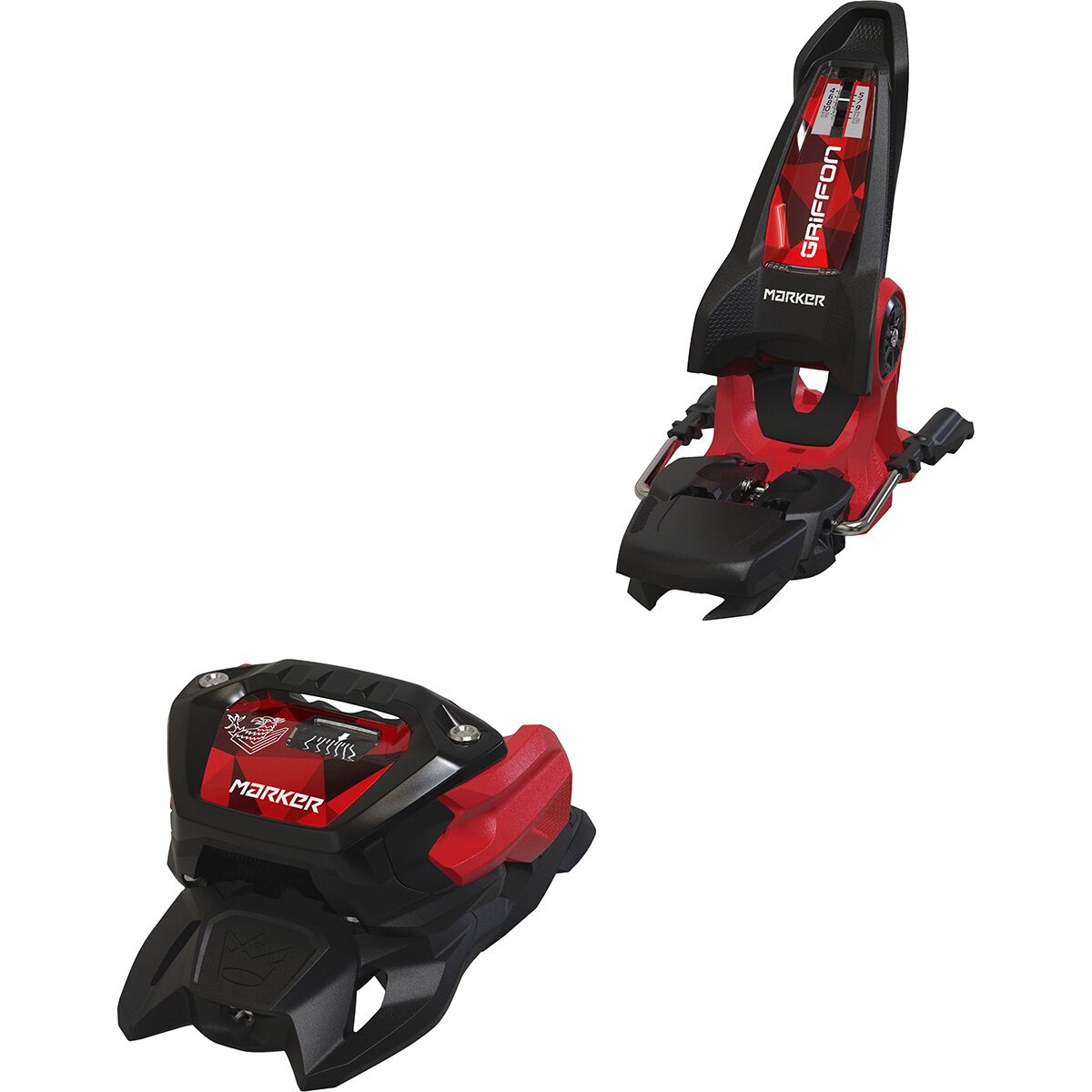 Marker Griffon 13 ID Ski Binding - 2026 in Black / Red - Size: 90mm