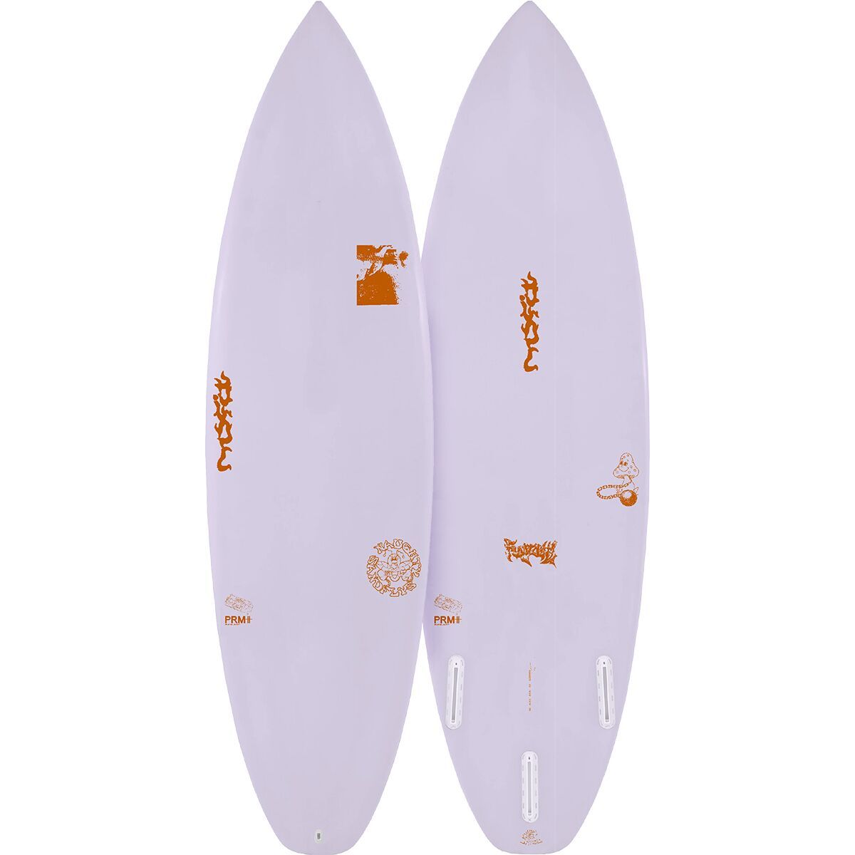 Misfit Fungzetti Art Series Surfboard - Futures - Size: 5ft 10in